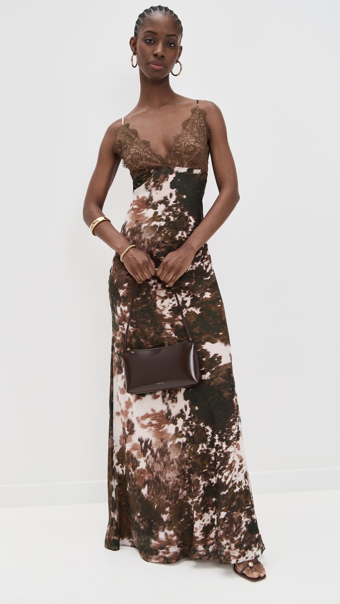 Susanna Lace Bust Slip Dress - 4