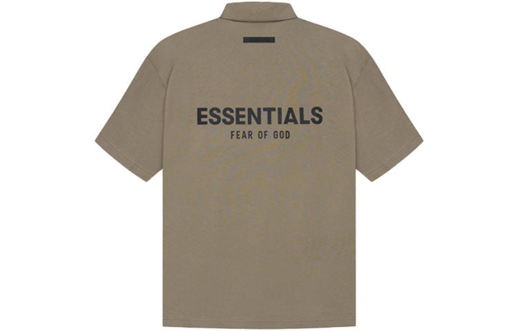 Fear of God Essentials SS21 Polo Shirt 'Taupe' FOG-SS21-550 - 3