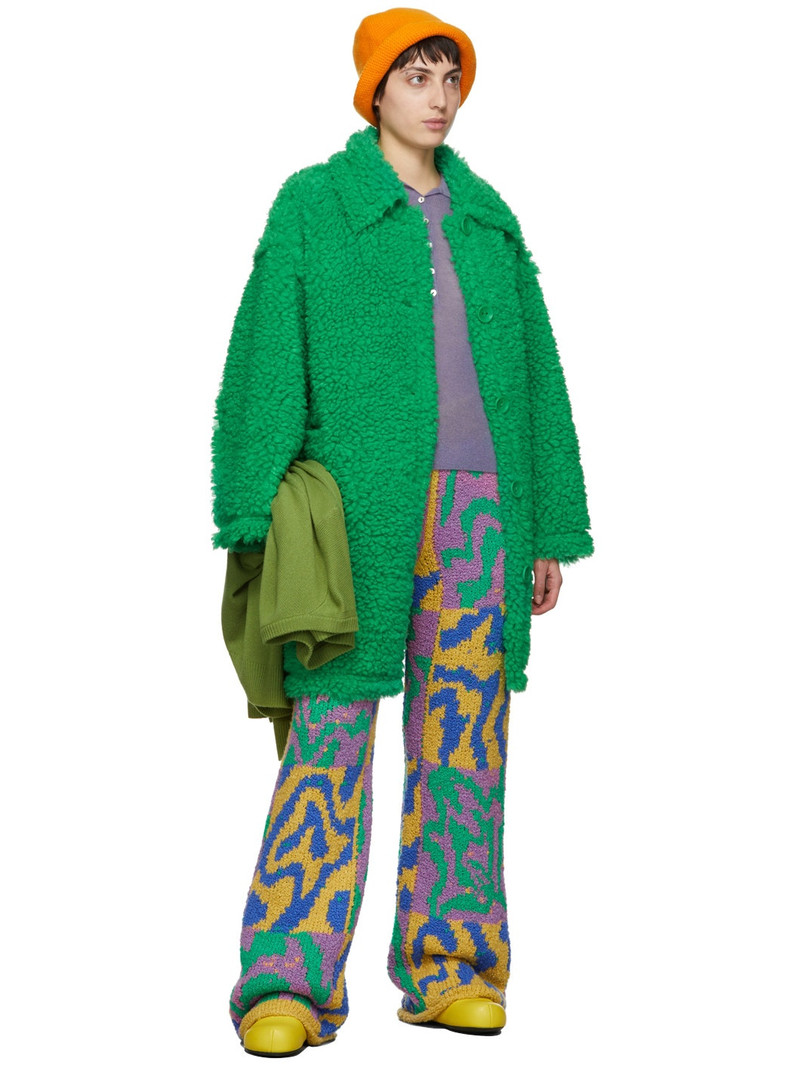 The Elder Statesman Multicolor Warbled Check Lounge Pants outlook