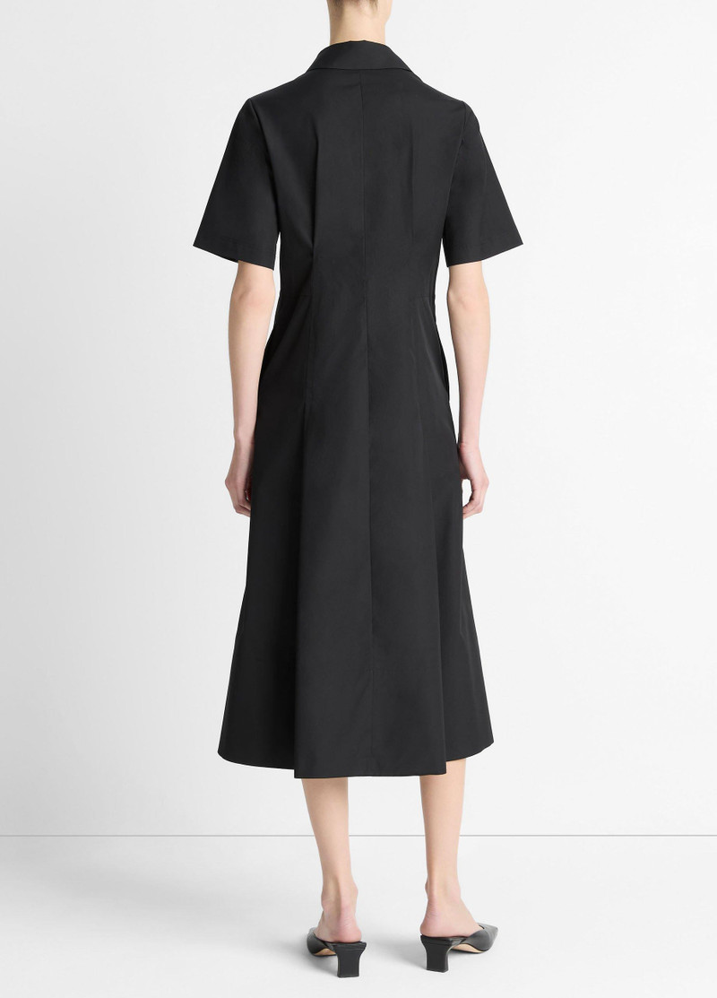Vince Cotton Short-Sleeve Shirt Dress outlook