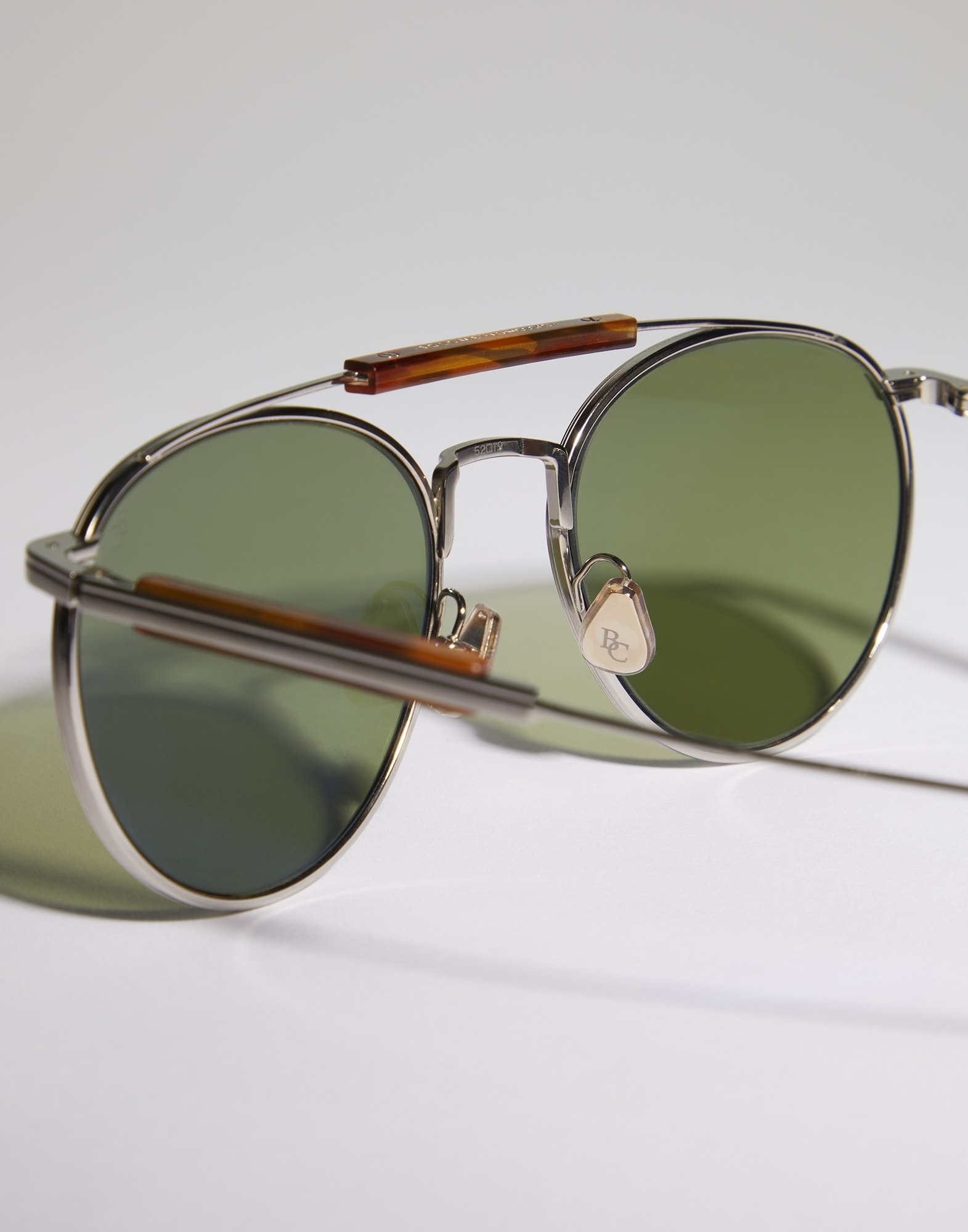 Brunello Cucinelli Sartorial Sunset titanium sunglasses