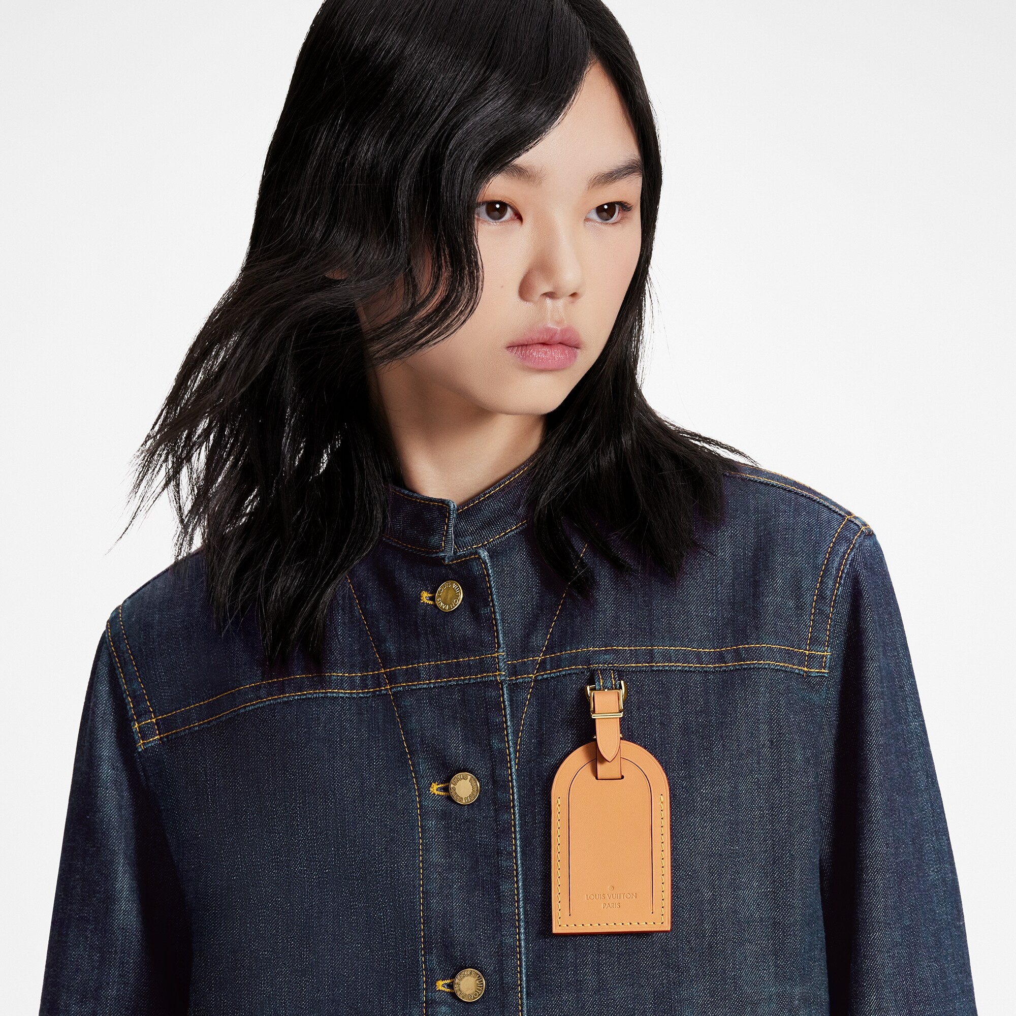 Travel Tag Denim Jacket - 4