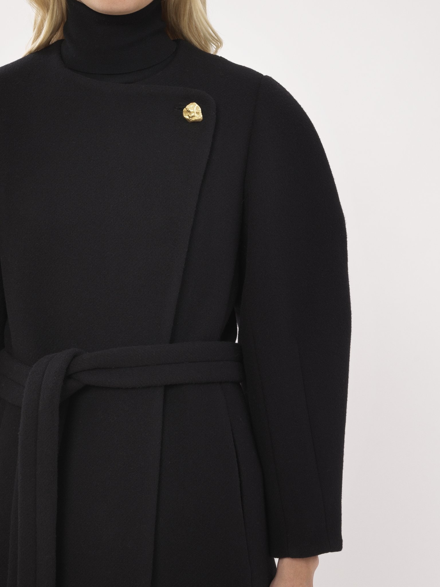 SHORT WRAP COAT - 6