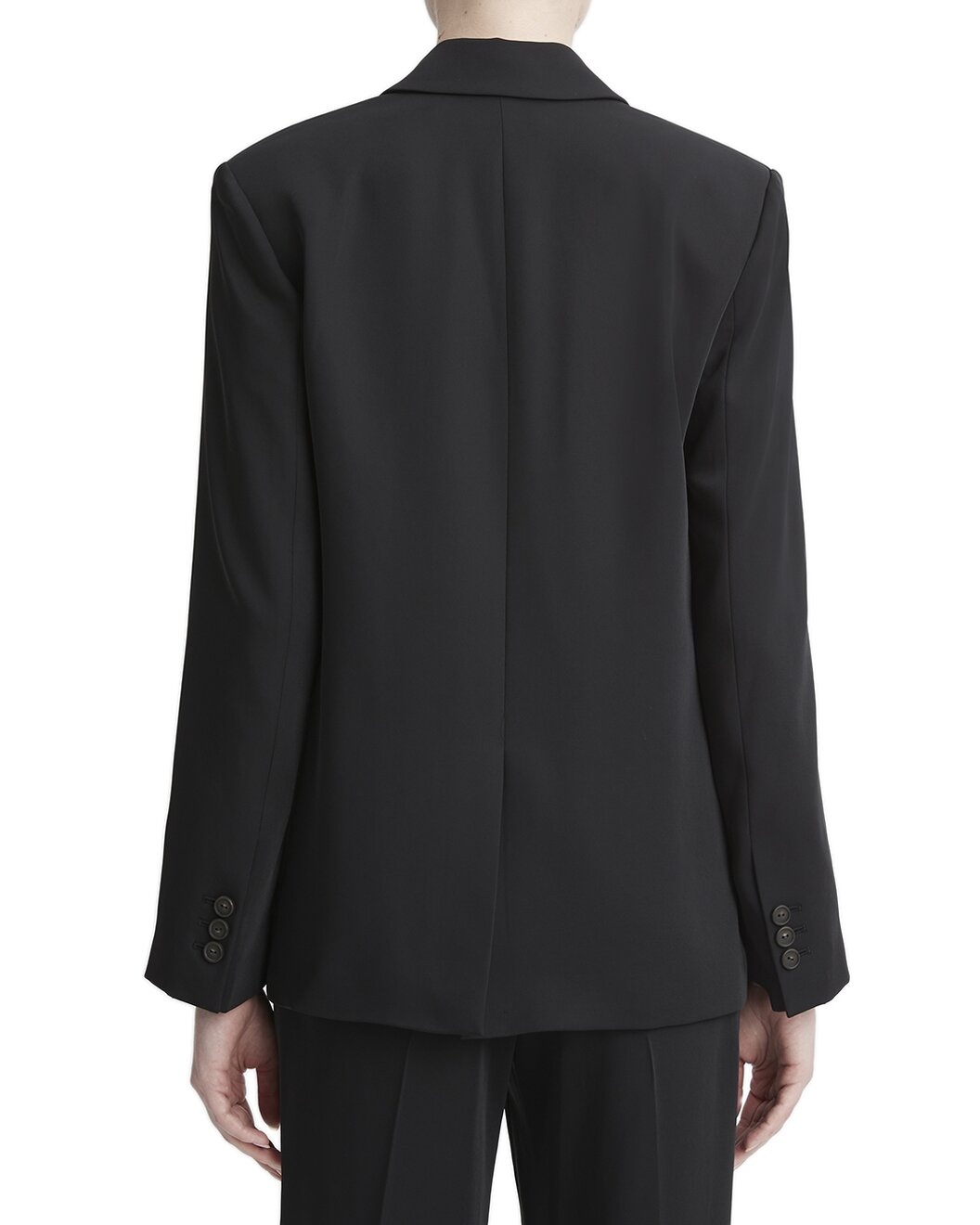 Vince Soft Suiting Double-Breasted Blazer - 2