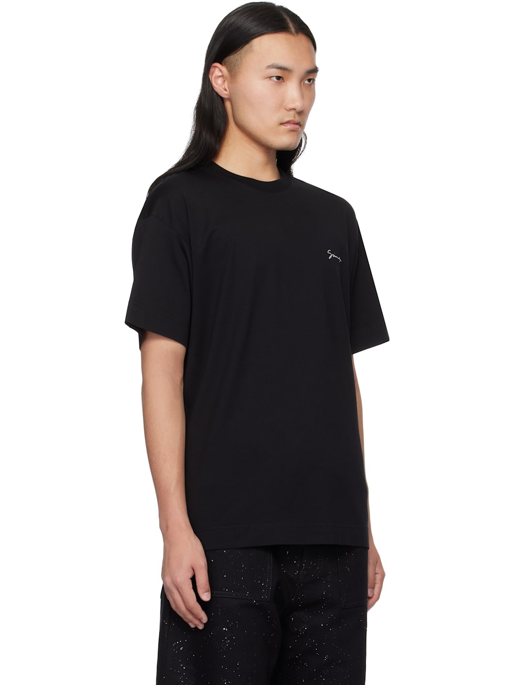 Black Hubert Objects Print T-shirt - 2