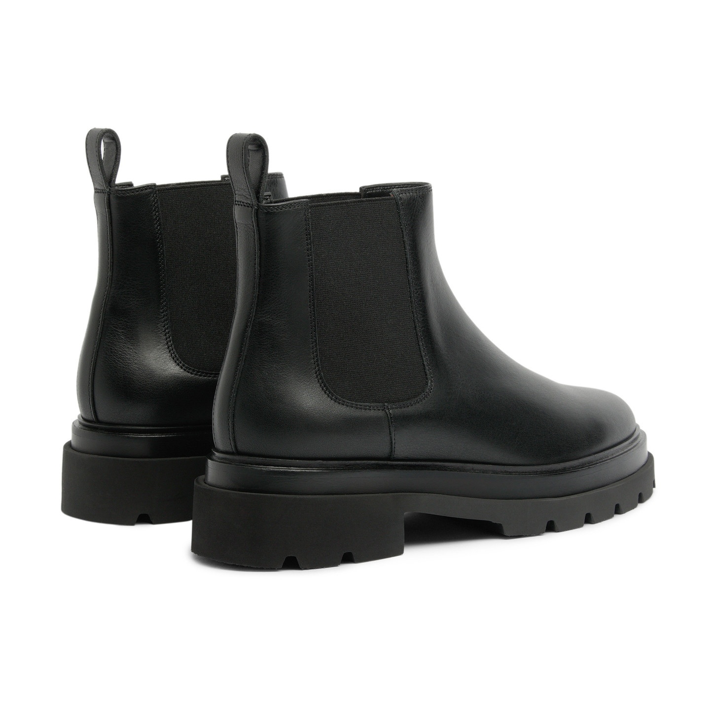 Women’s black leather Chelsea boot - 4
