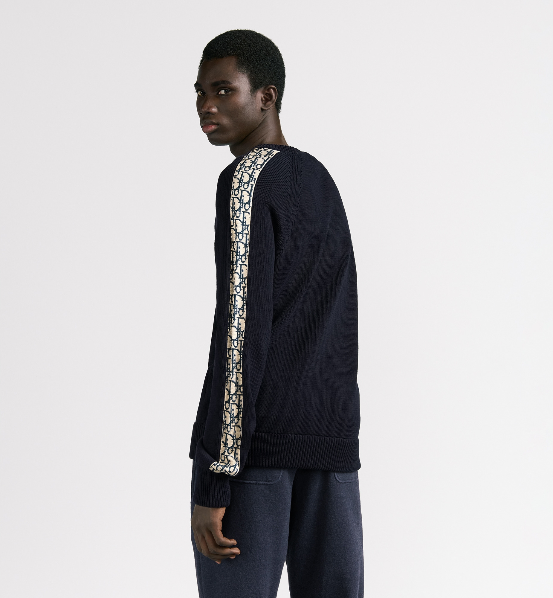Sweater with Dior Oblique Inserts - 4