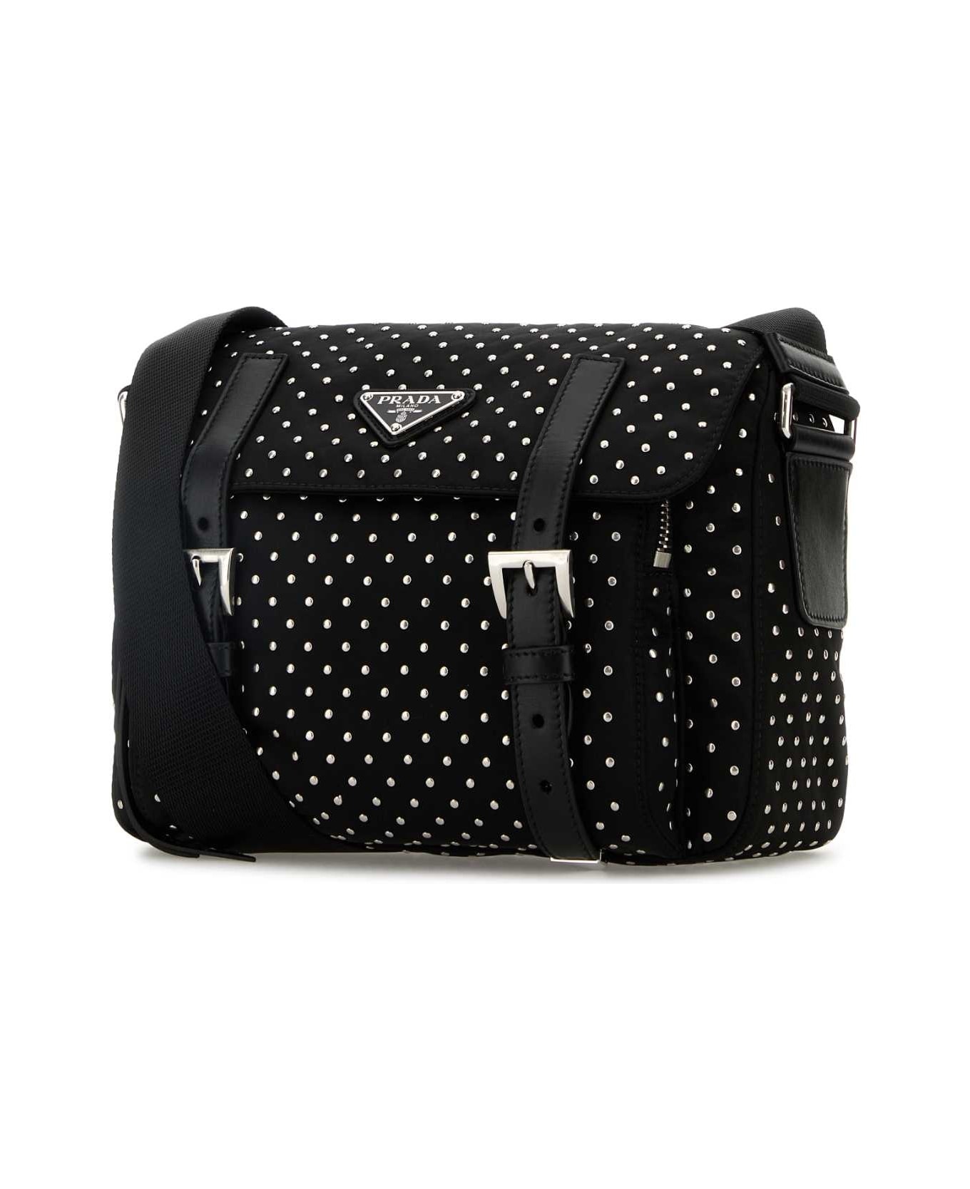 Black Re-nylon Crossbody Bag - 2