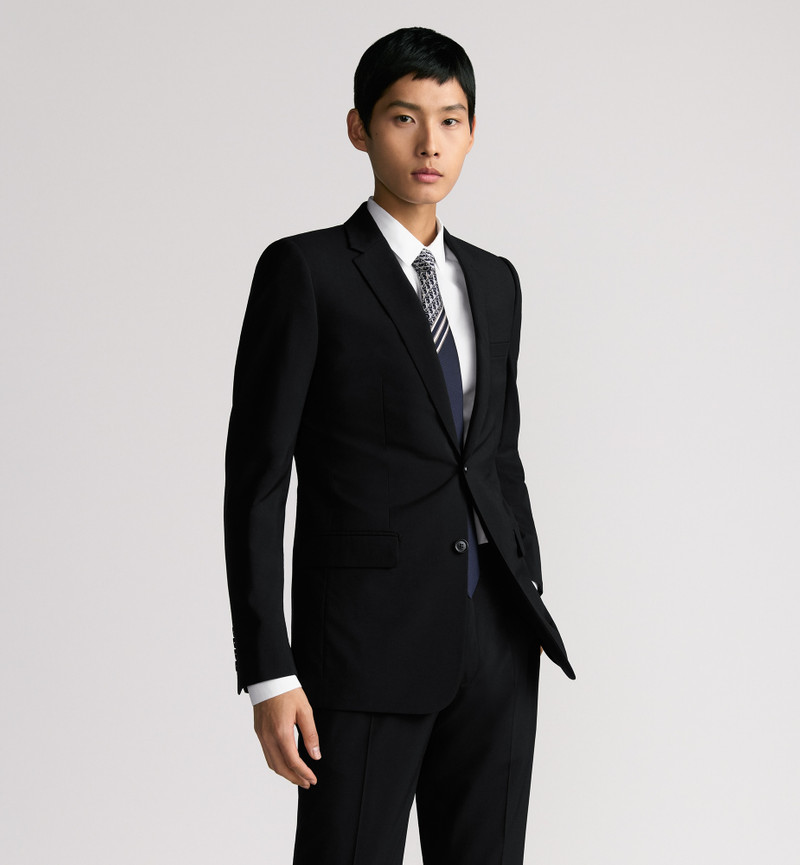 Dior Striped Dior Oblique Tie outlook