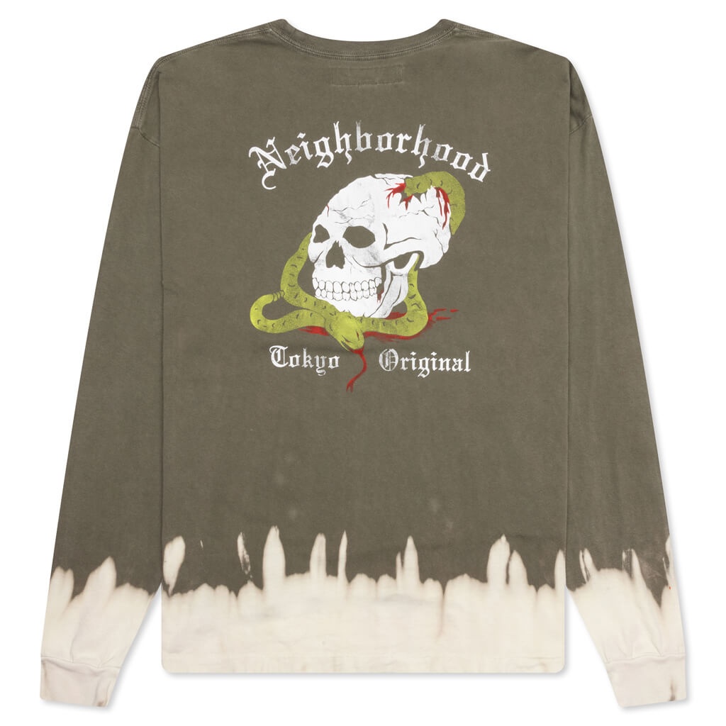 SAVAGE CREWNECK L/S - OLIVE DRAB - 2