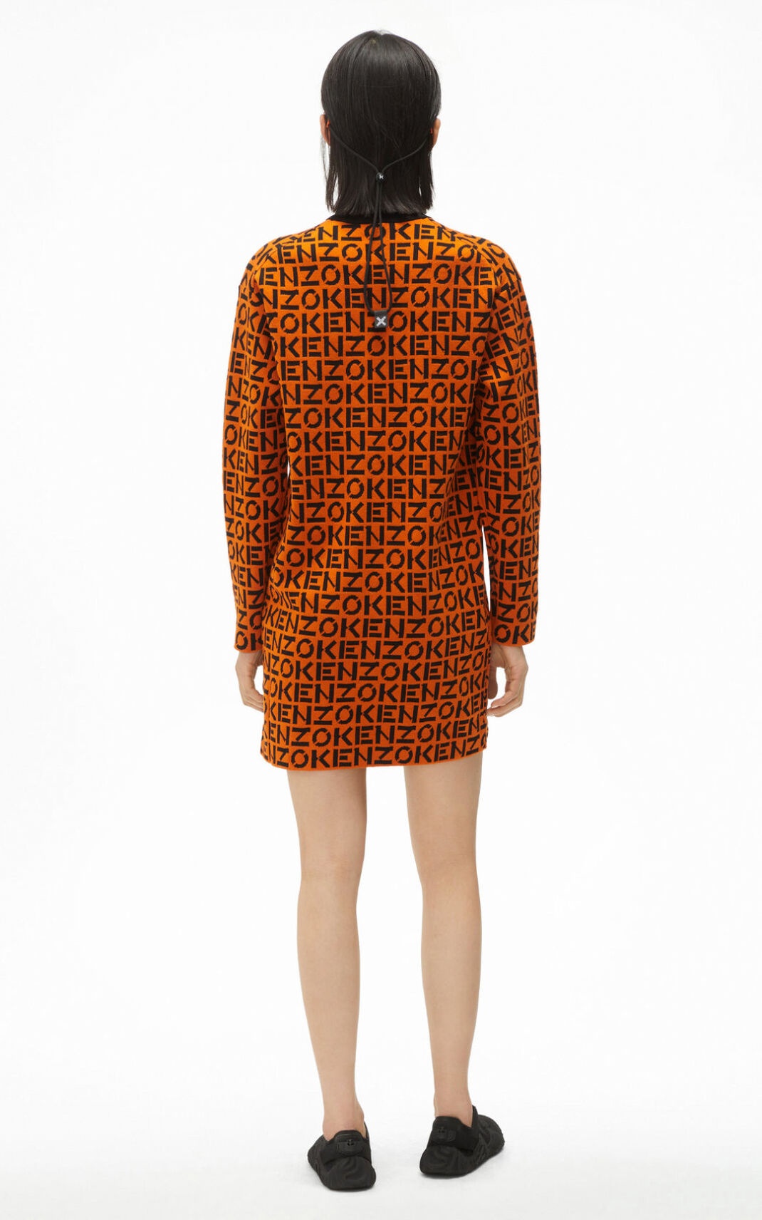 KENZO Sport monogrammed dress - 4