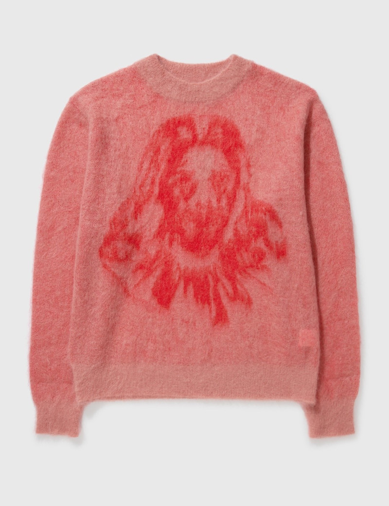 SAINT MICHAEL X BORN X RAISED CLOWN KNIT SWEATSHIRT - 1