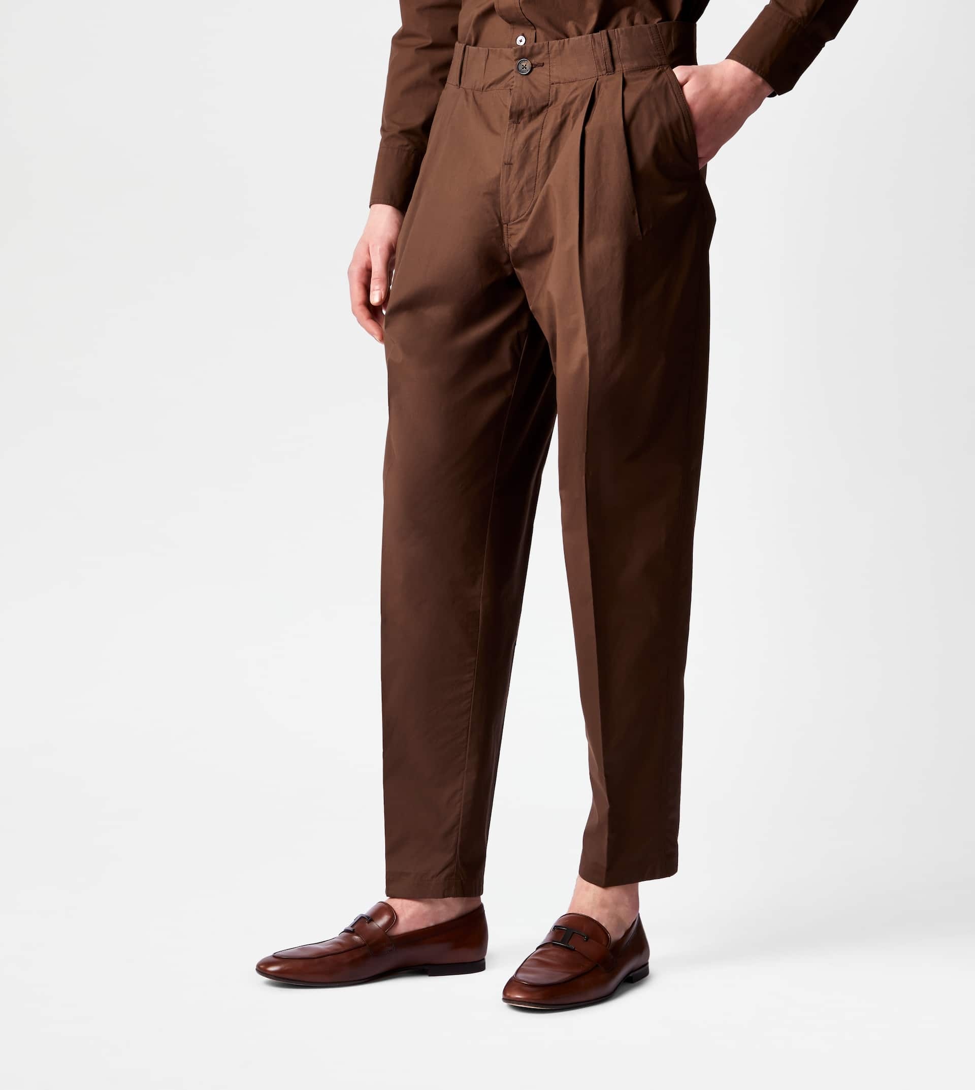 CARROT PANTS - BROWN - 4