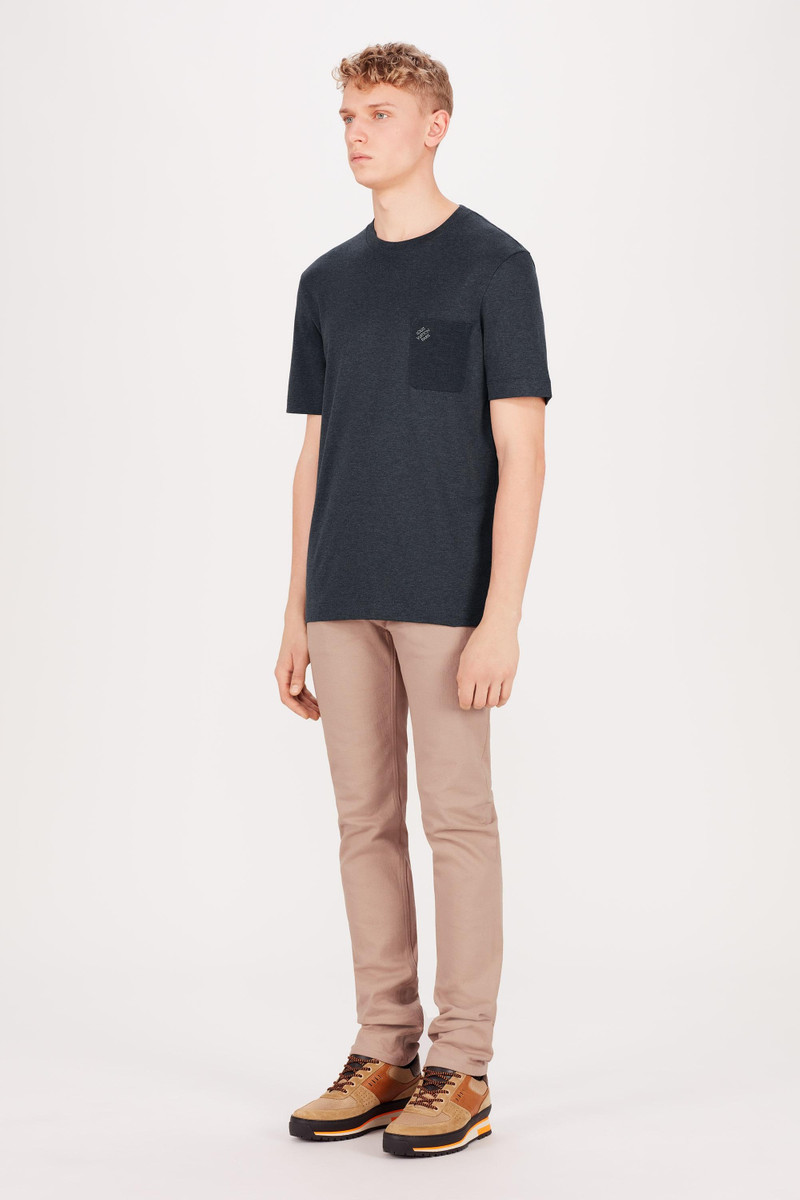 DAMIER POCKET CREW NECK 4