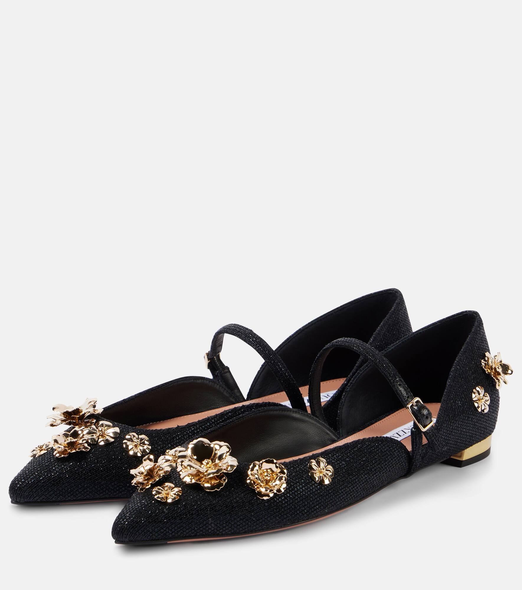 Bloom embellished ballet flats - 4