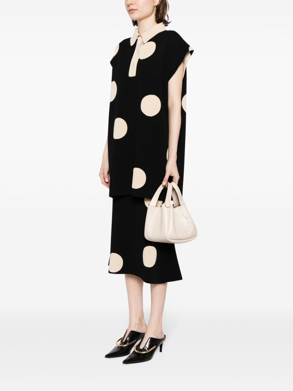 perforated-logo tote bag - 2