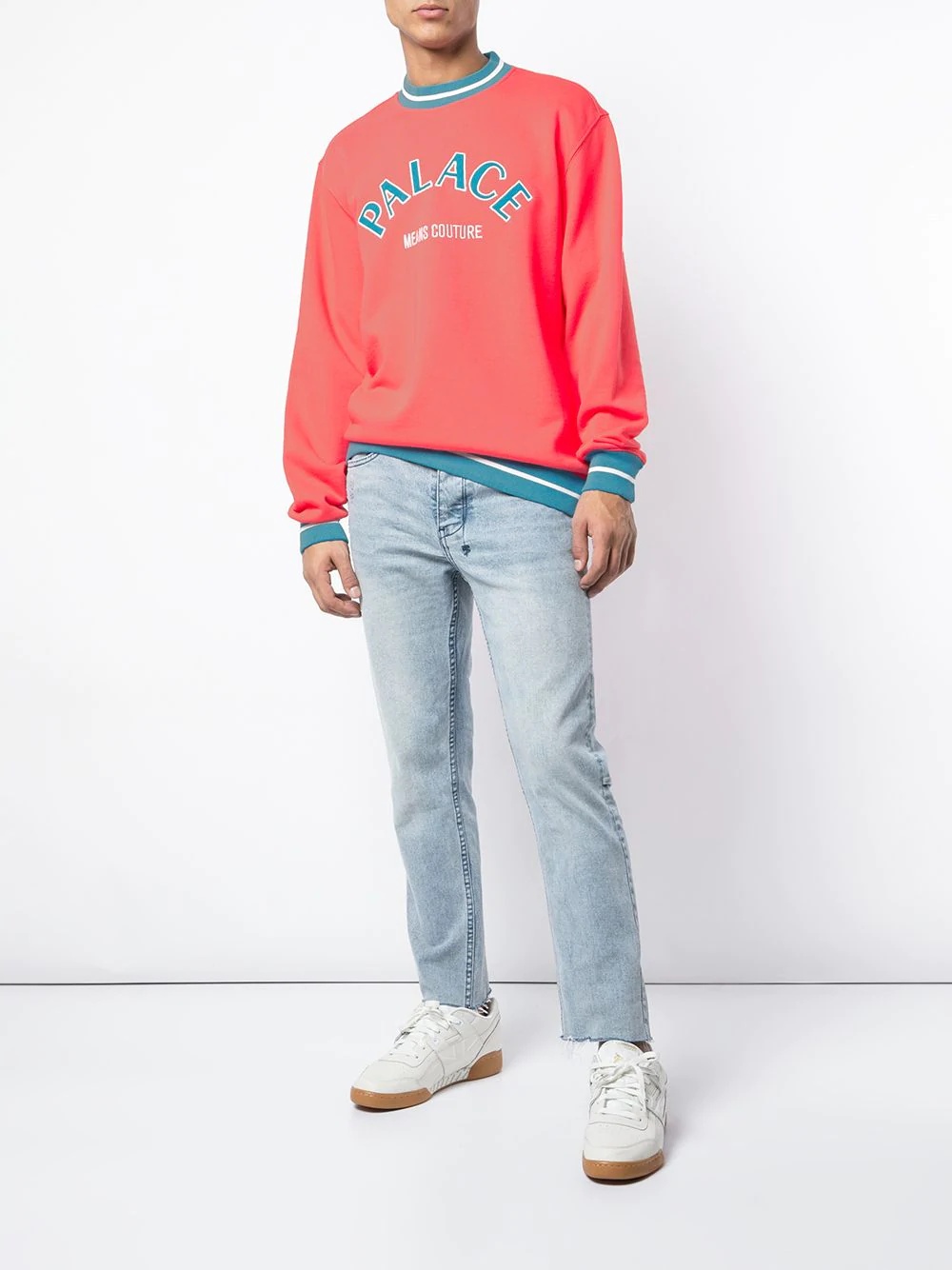 logo embroidered sweatshirt - 2