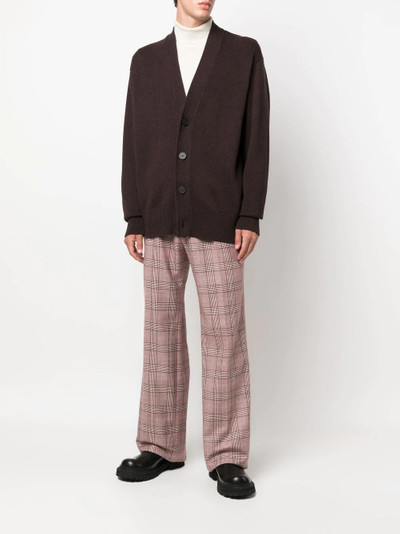 Dolce & Gabbana checked wool-blend trousers outlook