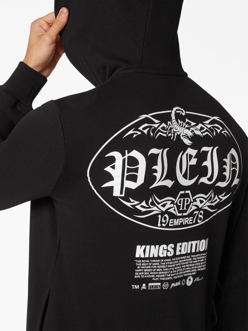 Scorpion zip-up hoodie 5