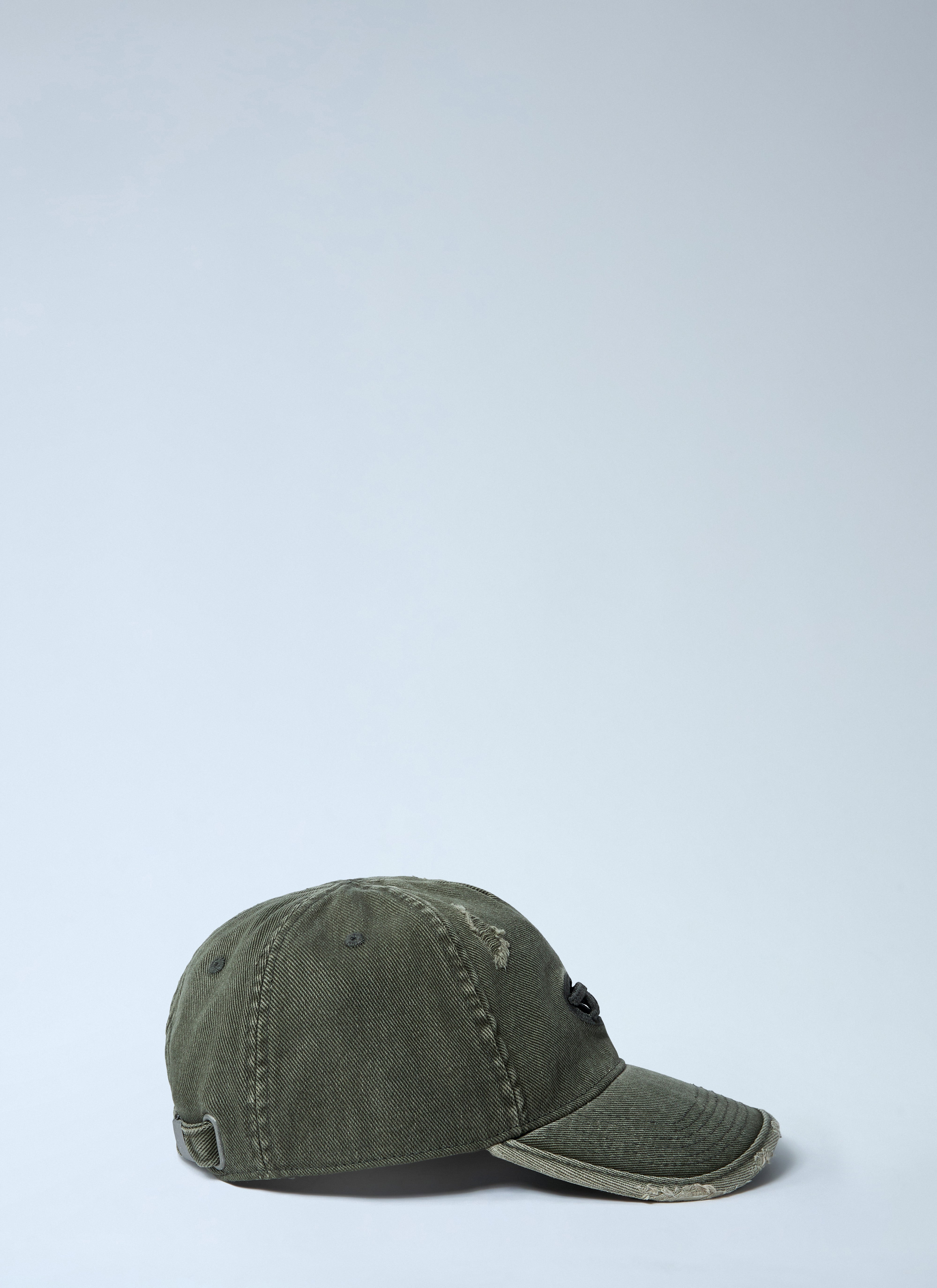 Diesel Men Logo Motif Baseball Cap - 3