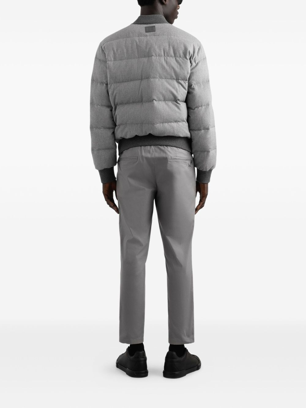 drawstring-waist trousers - 3