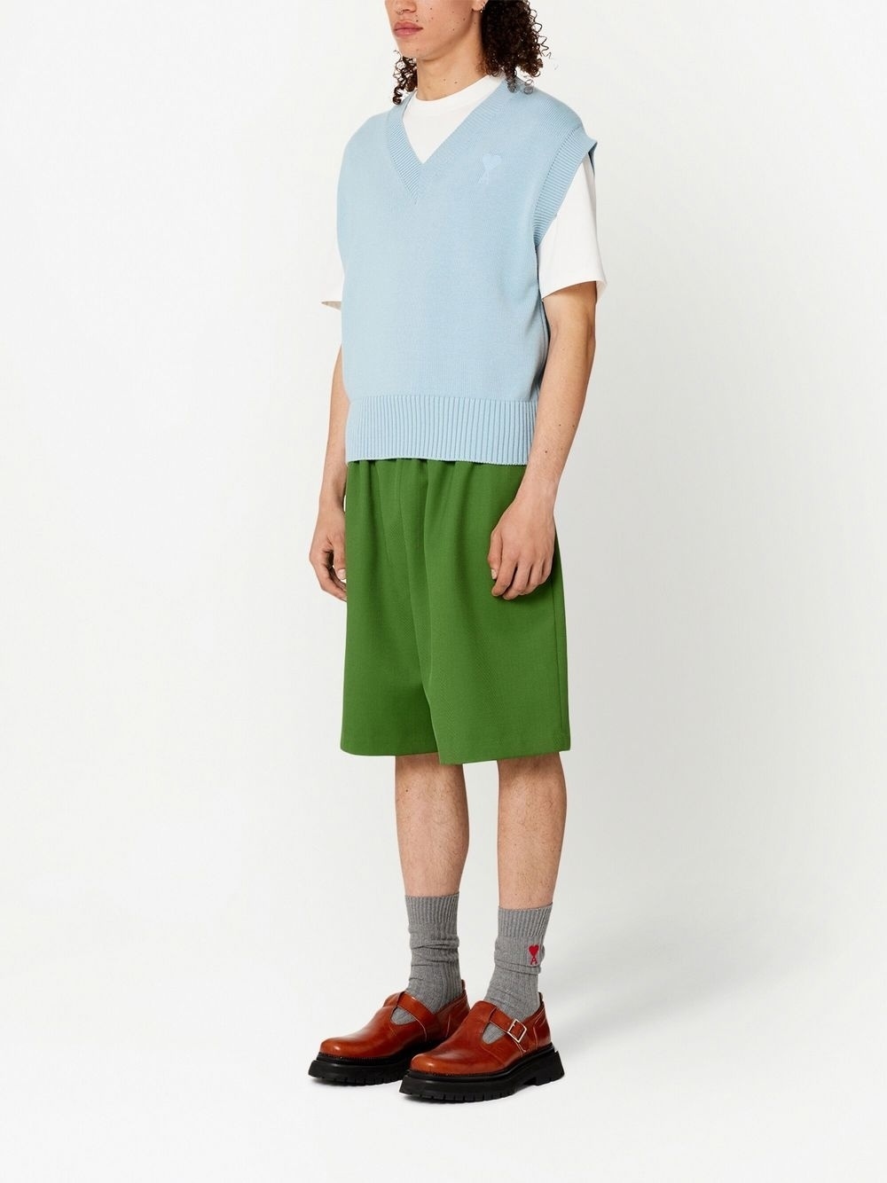 Ami De Coeur V-neck vest - 3