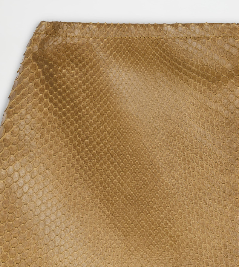 MIDI SKIRT IN PYTHON - BEIGE 7