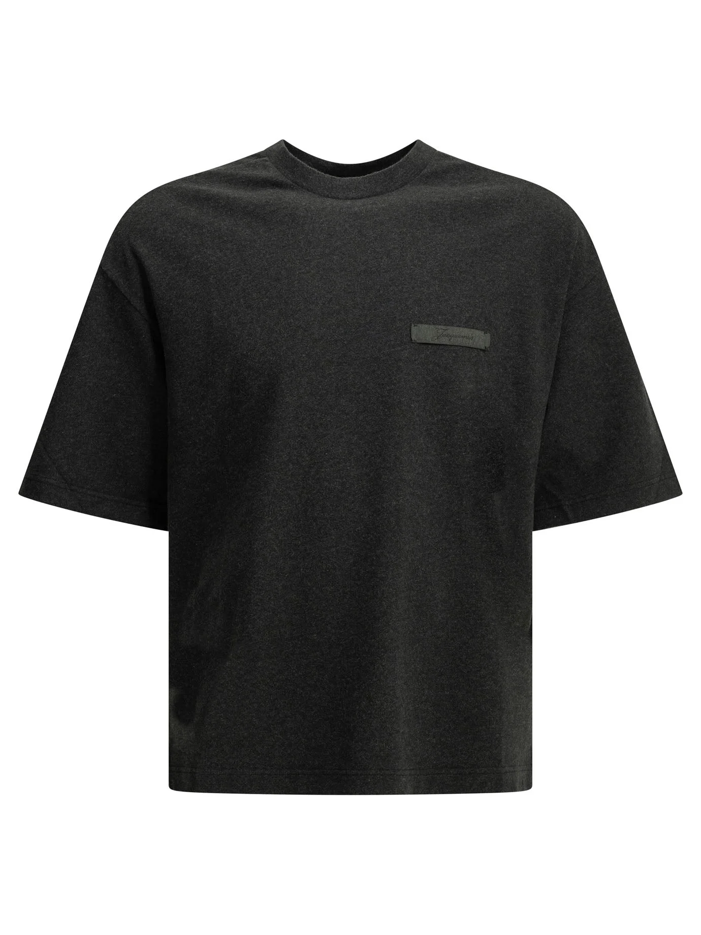 Jacquemus Ruban Crew-neck T-shirt Dark Grey - 1