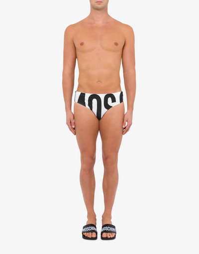 Moschino MAXI LOGO LYCRA BIKINI BOTTOMS outlook