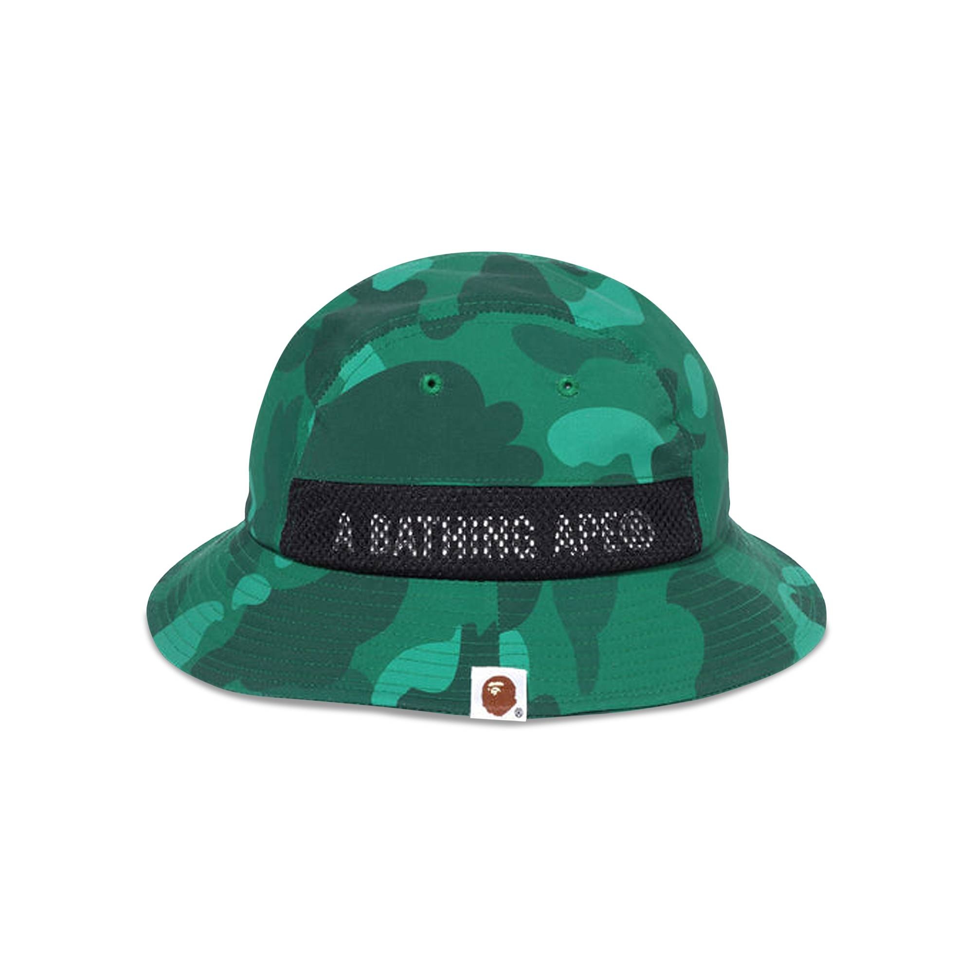 BAPE Color Camo Panel Hat 'Green' - 1