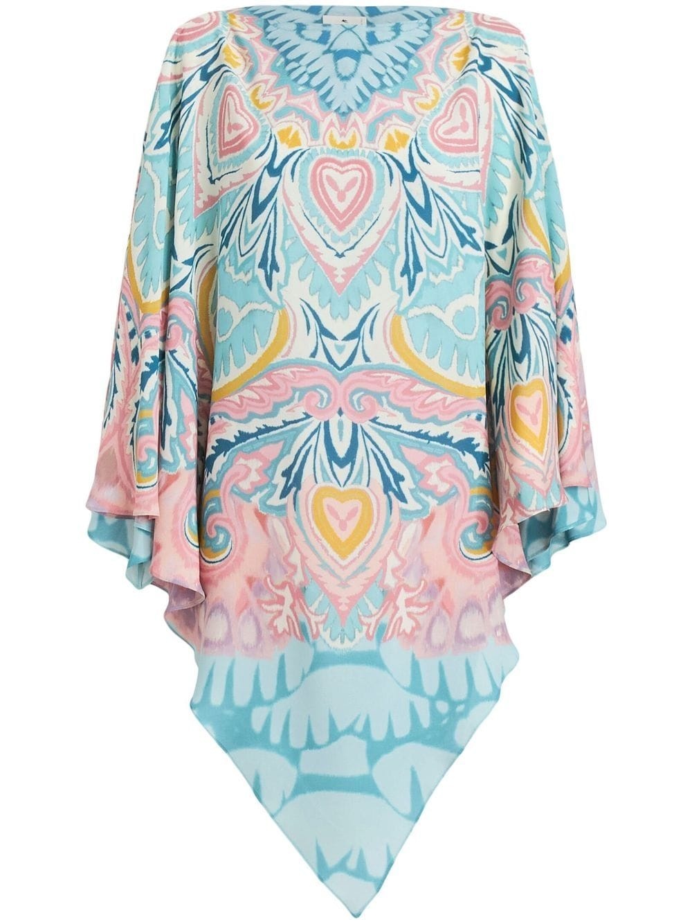 abstract-pattern print kaftan - 1