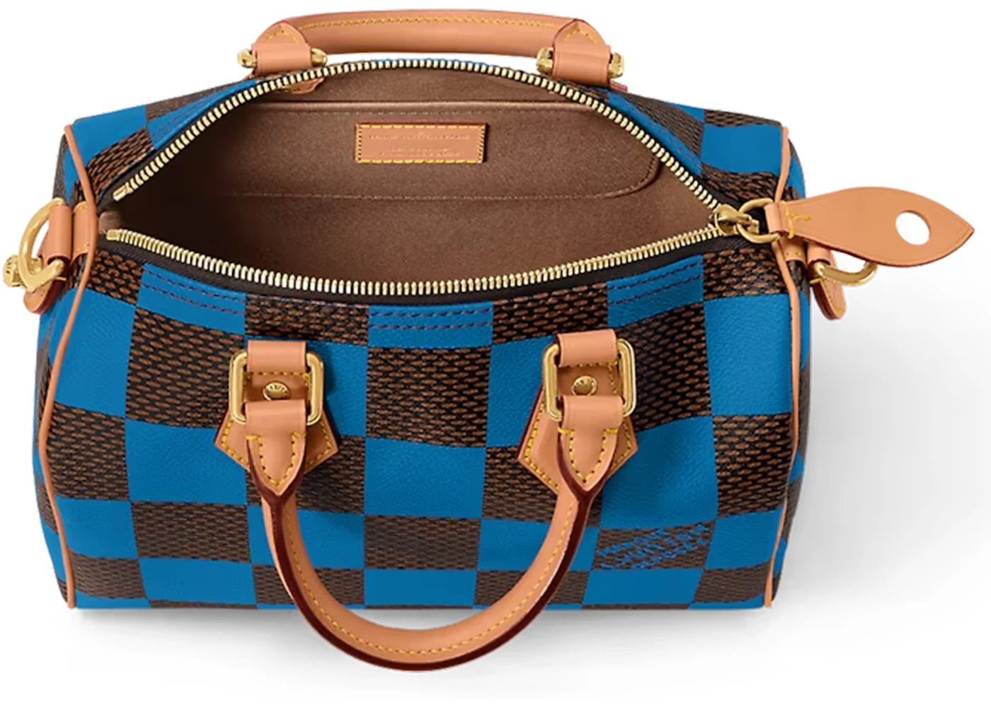 Louis Vuitton Speedy 25 Bandoulière Damier Pop Blue - 3
