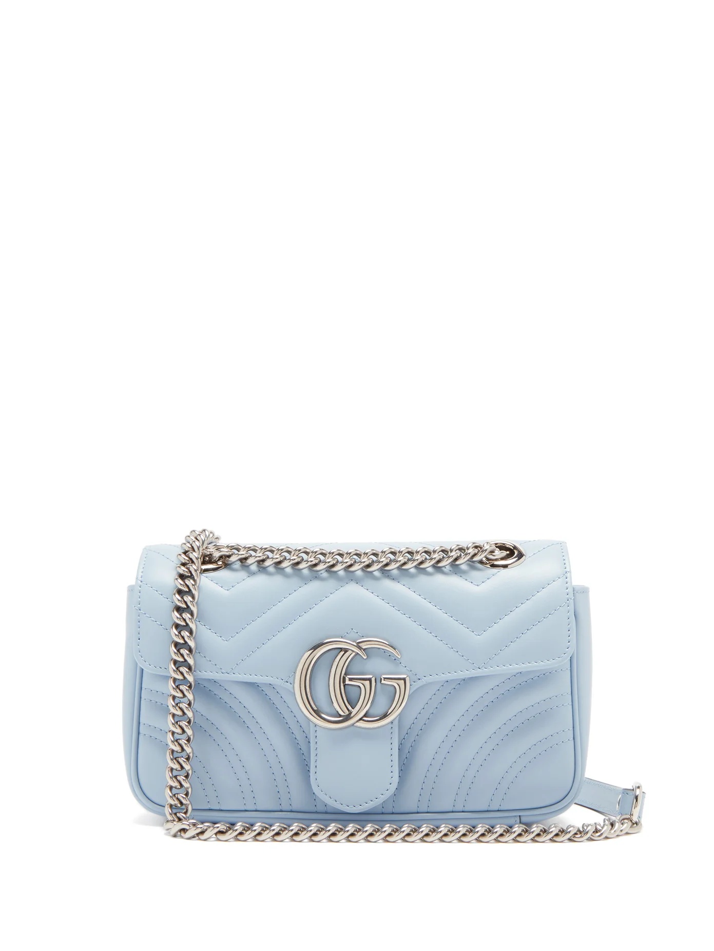 GG Marmont mini quilted-leather cross-body bag - 1