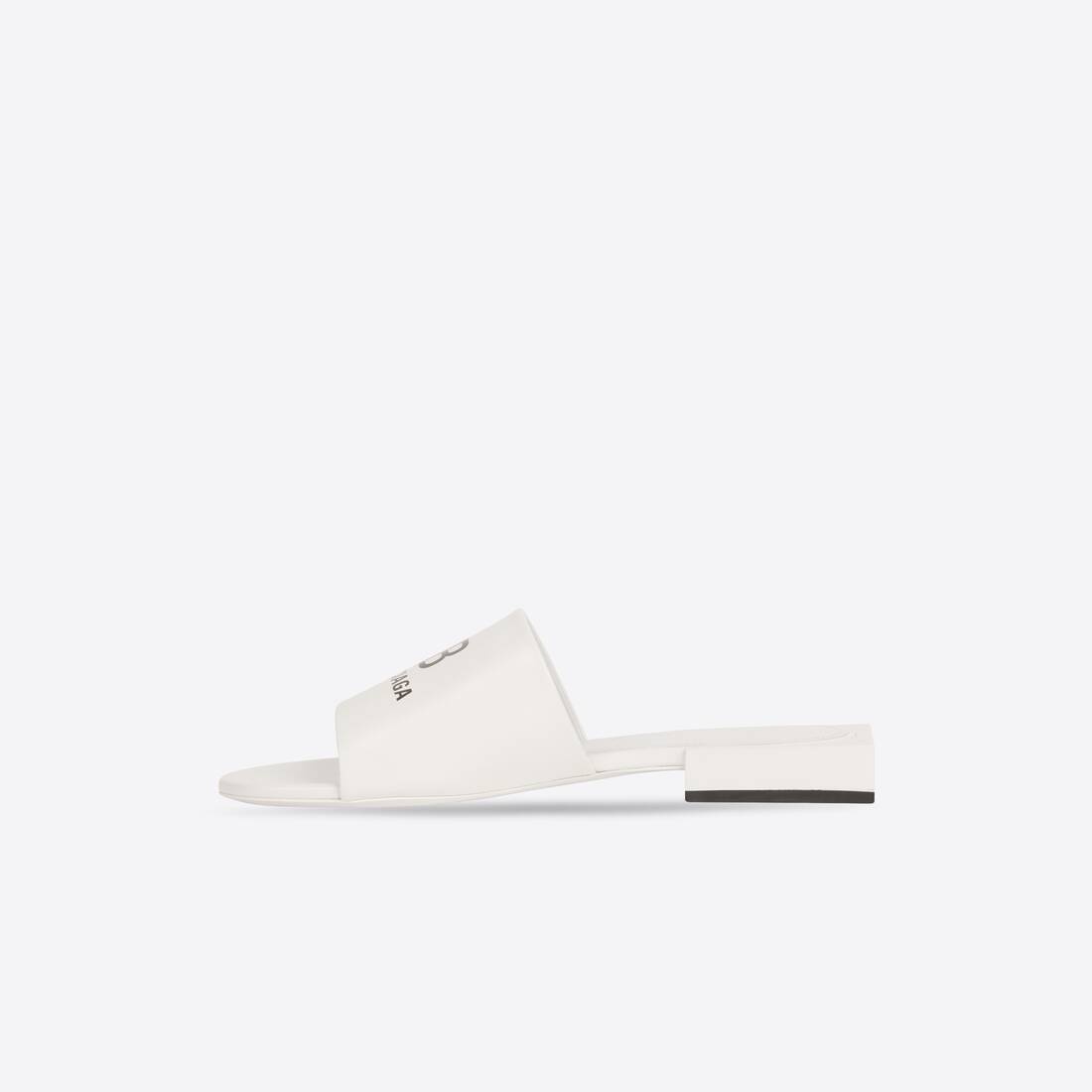 Women's Box Sandal in White - 4