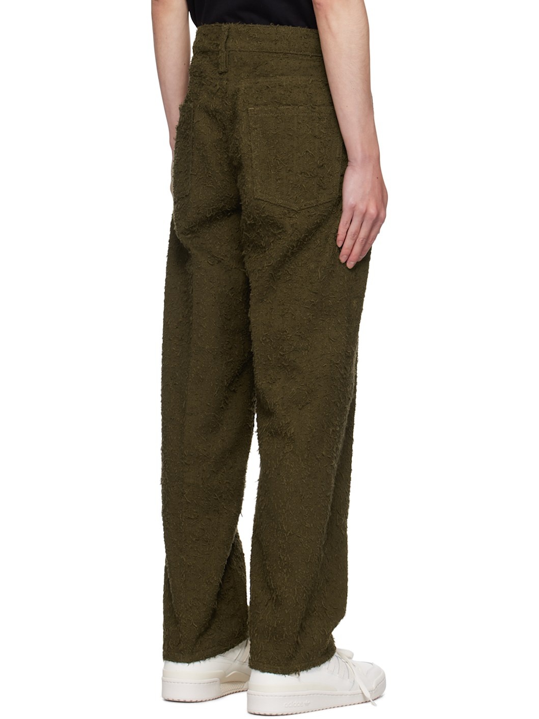 Khaki Towel Trousers - 3