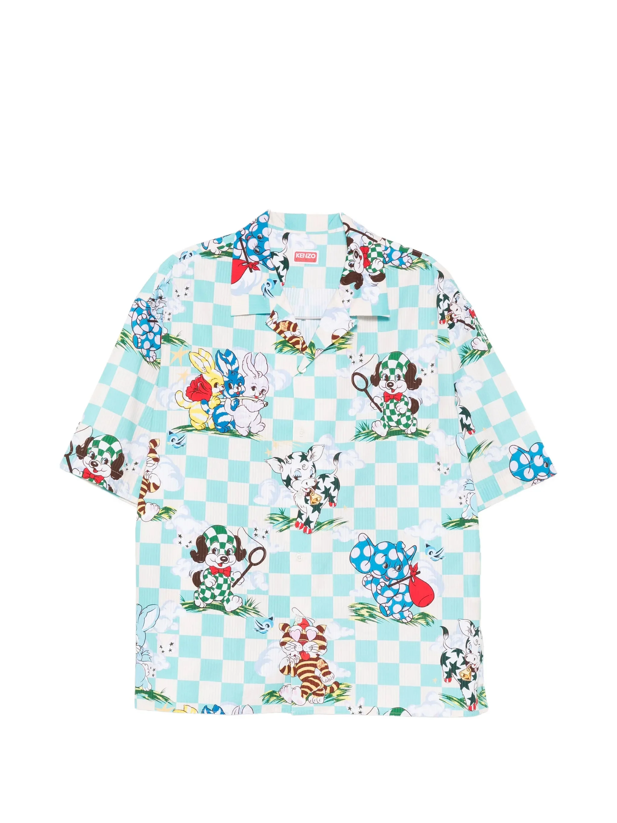 Kenzo Check-print Shirt - 1