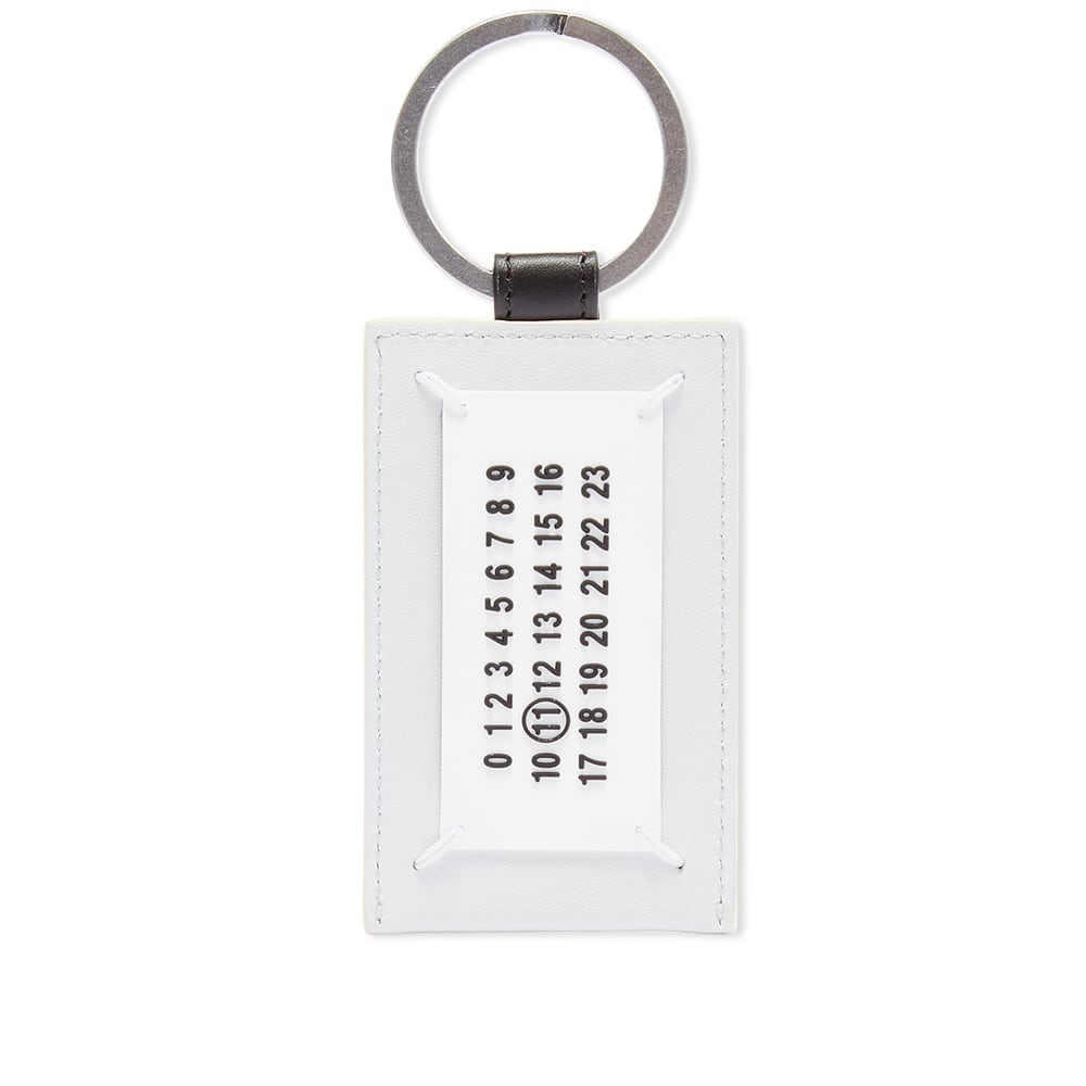 Maison Margiela Logo Tab Key Ring - 1