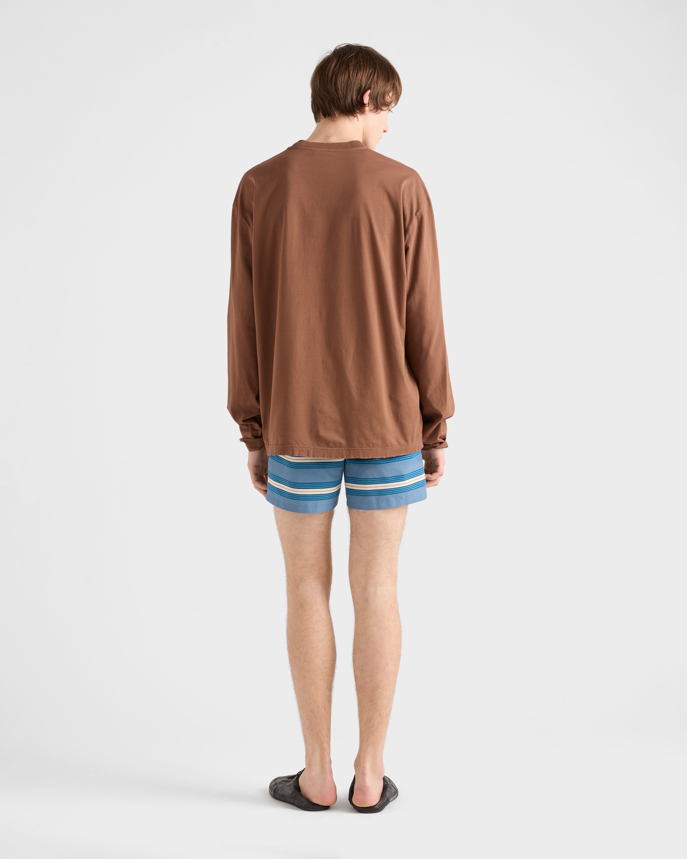 Technical fabric swim trunks - 5