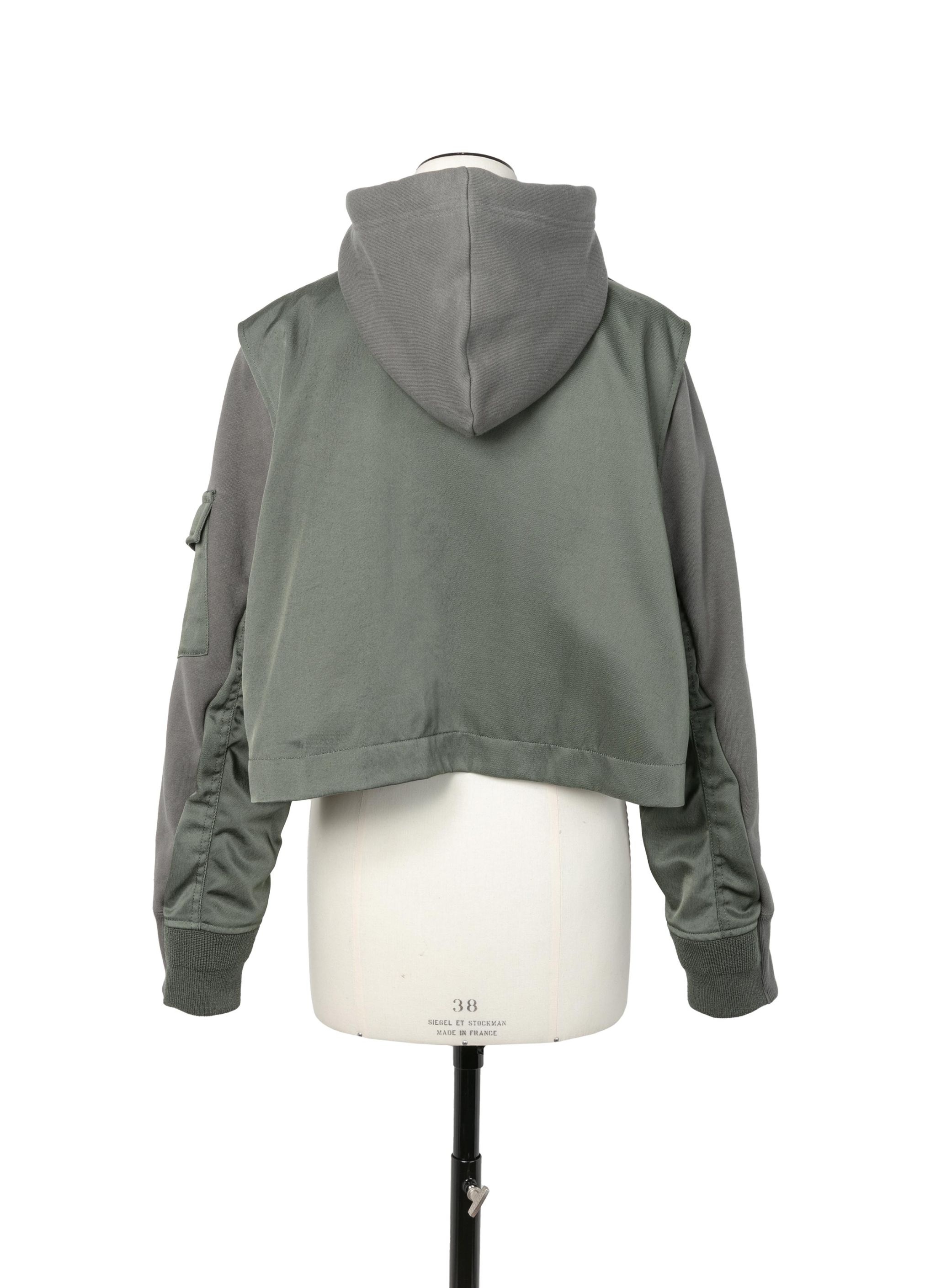 sacai x SPIEWAK Cotton Jersey Hoodie - 4