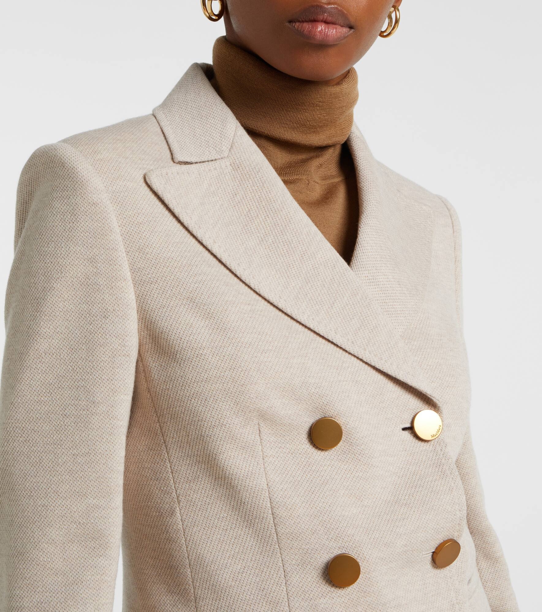 Alabama cotton and wool blazer - 4