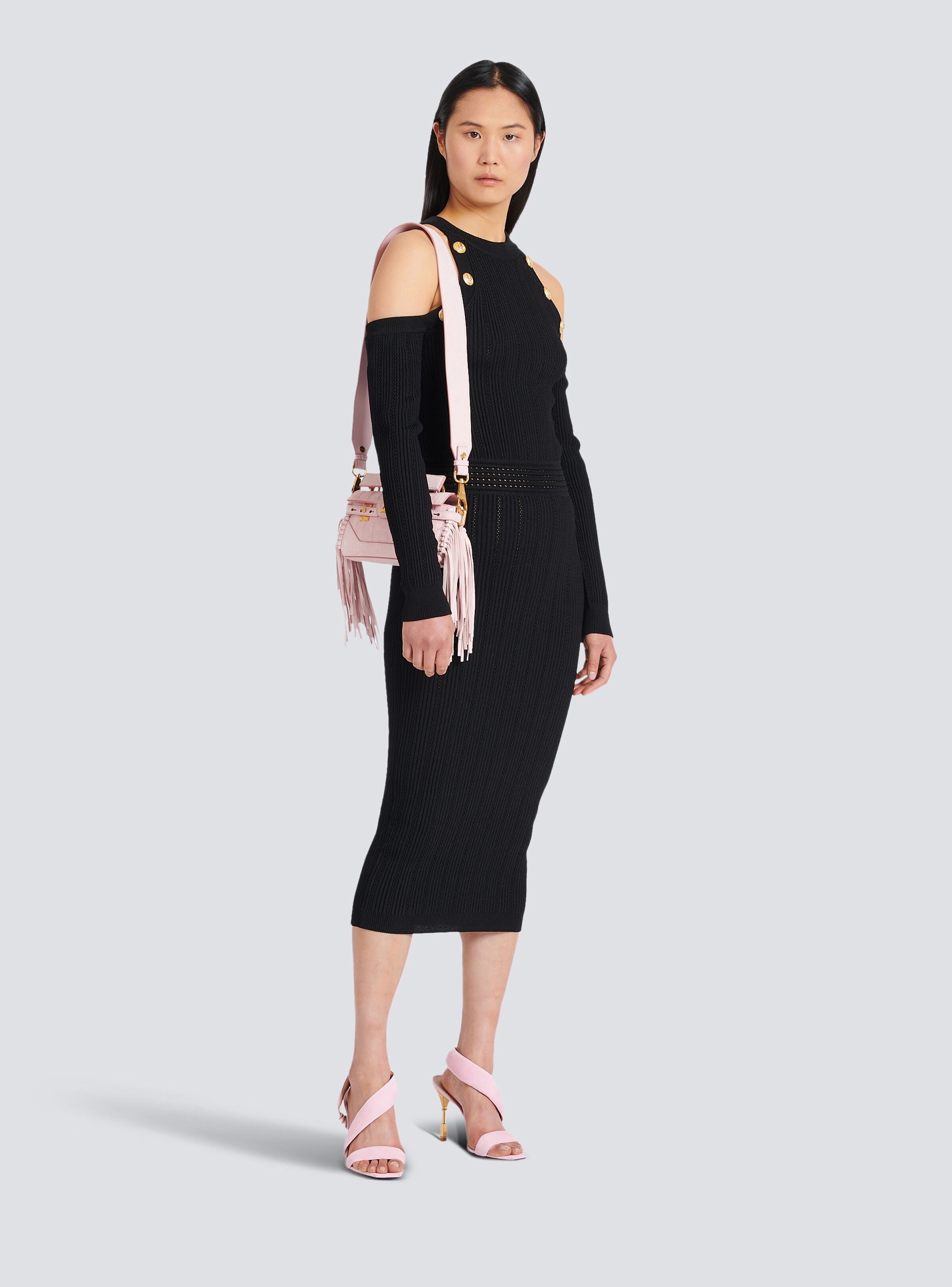 Mid-length knit dress - 3