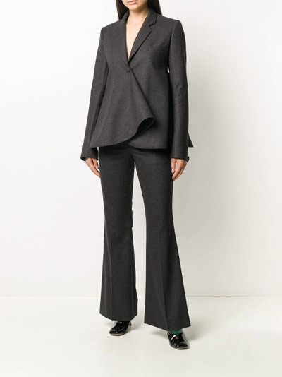 Christopher Kane flared tailored trousers outlook