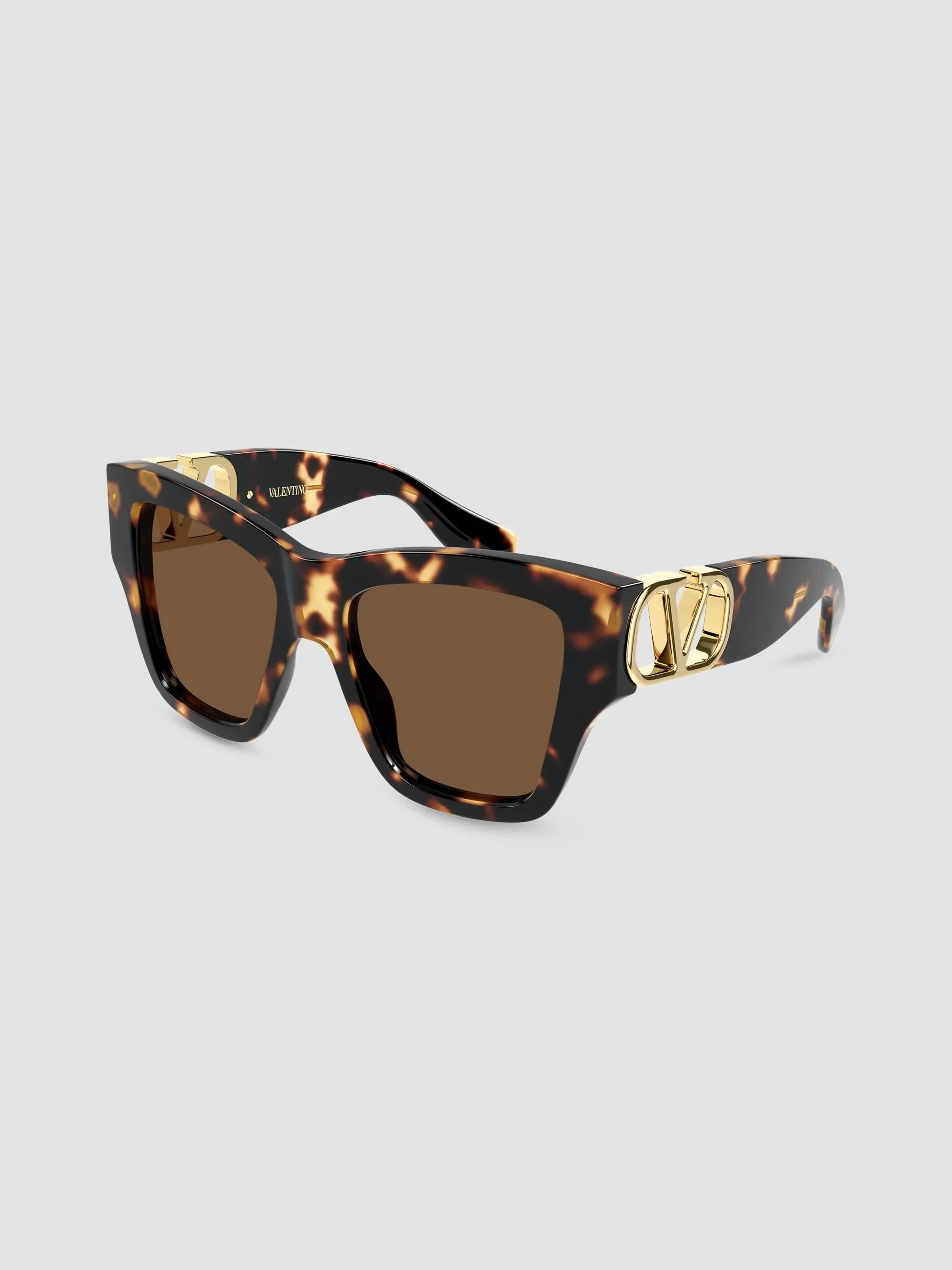 Women's V Logo Vg0052S V Combi 53MM Butterfly Sunglasses - Havana - 1