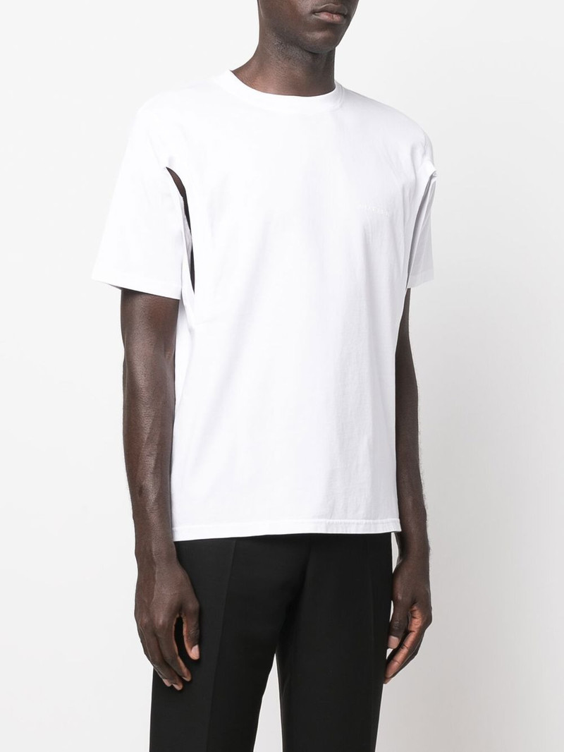 cut-out organic cotton T-shirt 3