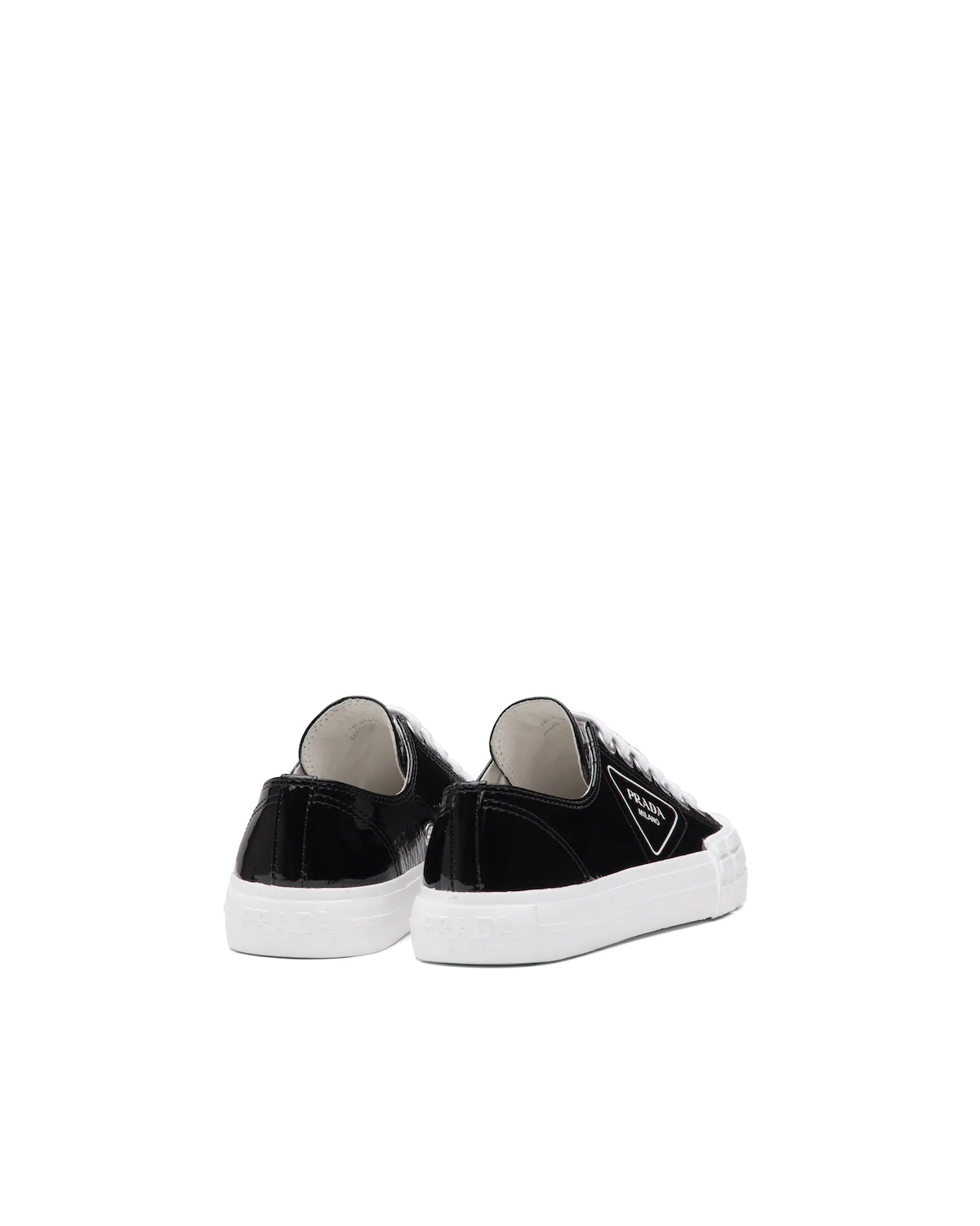 Wheel patent leather sneakers with vulcanized rubber sole - 4