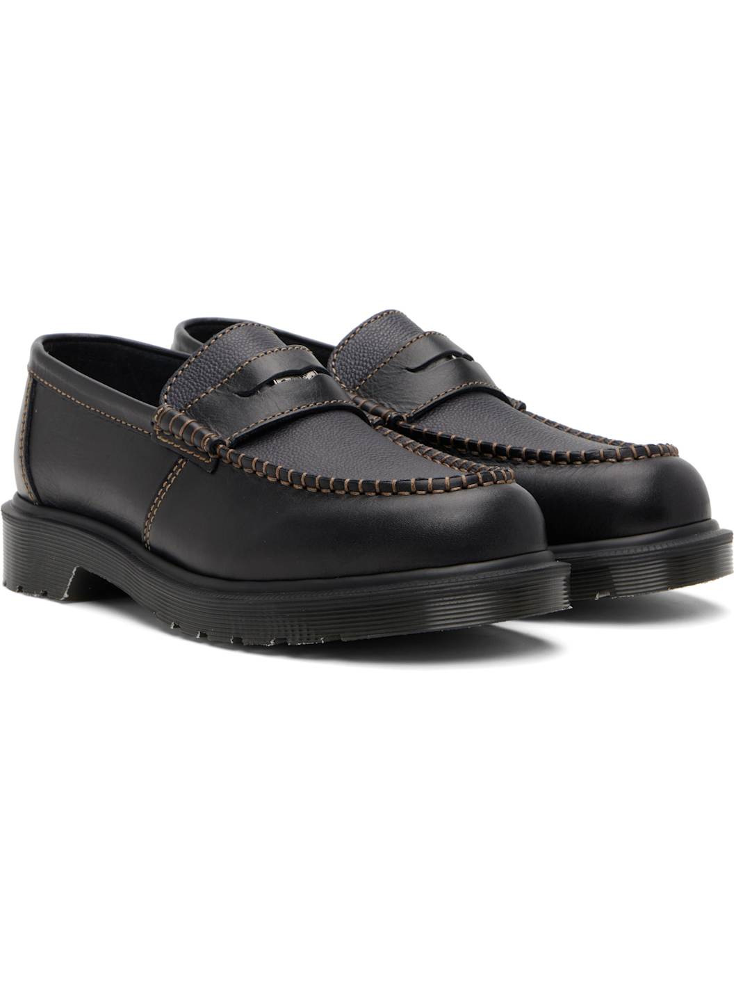 Black Penton Loafers - 4