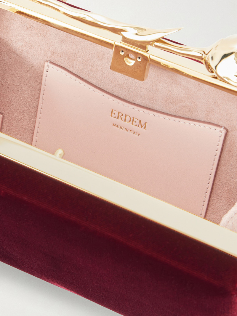 Bloom Velvet Clutch 6