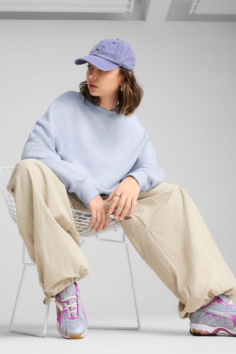 Wardrobe Essentials Women's Oversized Crew Sweatshirt 5