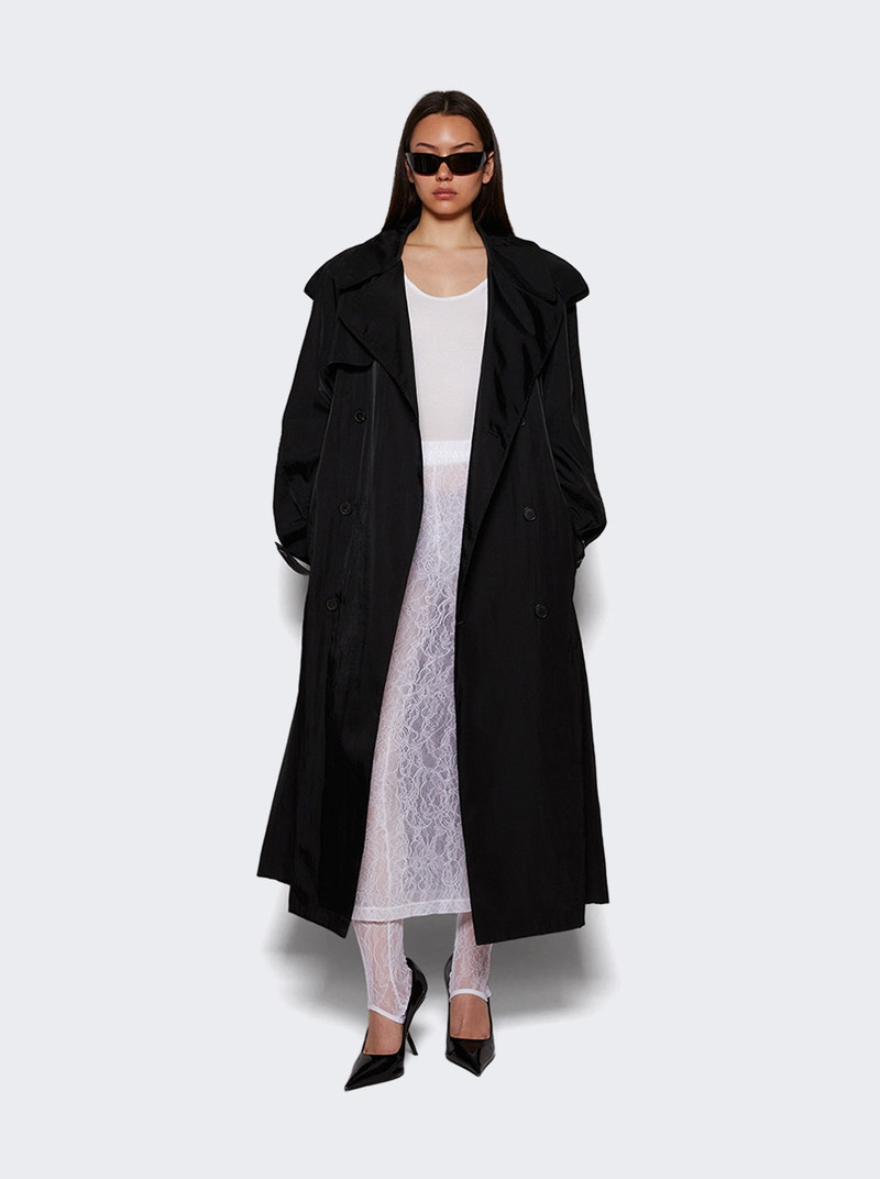 Technical Trench Coat Black 5