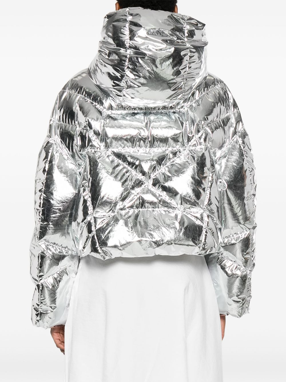 quilted puffer jacket - 4